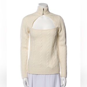 Ganni wool mock next turtleneck